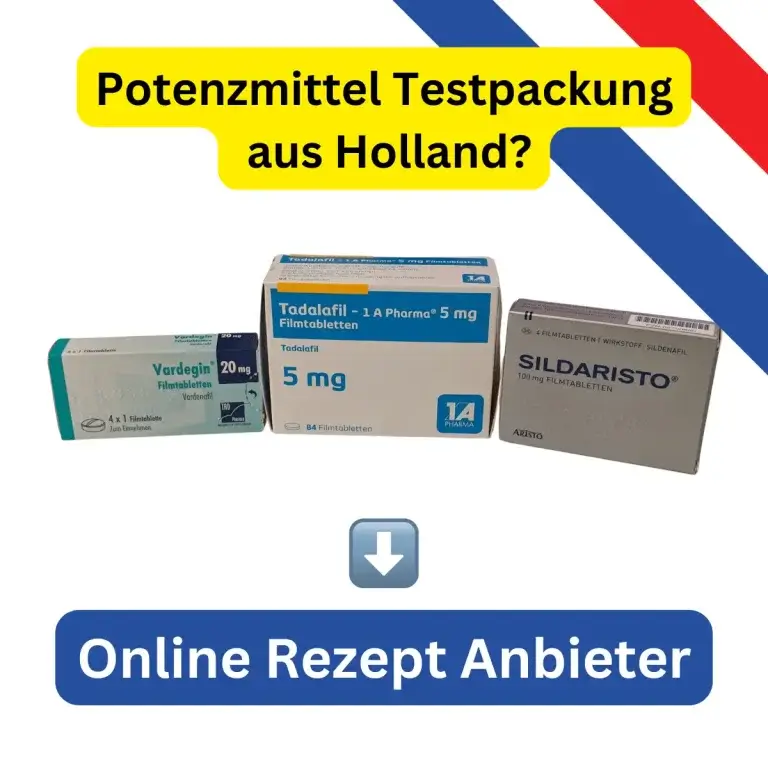 potenzmittel testpackung aus holland